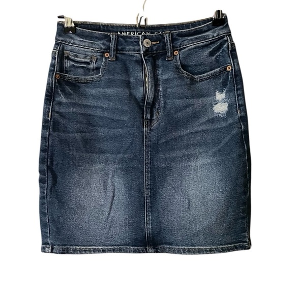 American Eagle‎ Outfitters Mom Jean Skirt - Picture 1 of 7